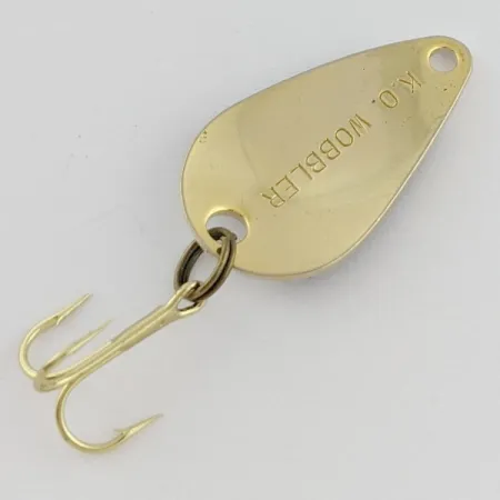 Acme K.O. Wobbler, 3,5g Bianco/Nero/Oro, Cucchiaino Ondulante #24191