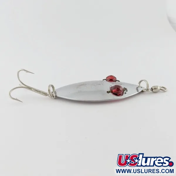 Hofschneider Red Eye Wiggler, 25g Nichel/Rosso, Ondulante #24196