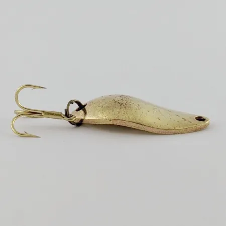 Luhr Jensen Lil' Kroc (Krocodile Stubby), 4,5g, Ottone, Cucchiaino Ondulante #24208