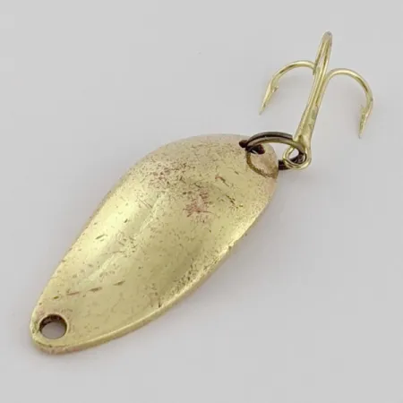 Luhr Jensen Lil' Kroc (Krocodile Stubby), 4,5g, Ottone, Cucchiaino Ondulante #24208