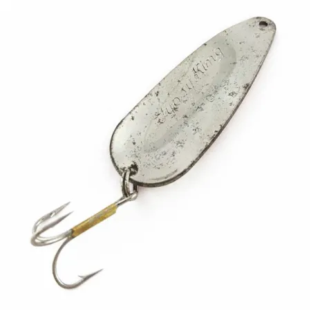 Weber Gypsy King 0, 11g Nichel Rosso-Bianco, Cucchiaino Ondulante #24209