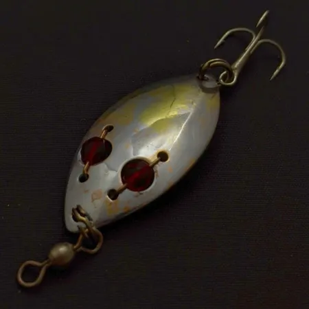 Hofschneider Red Eye Junior, Argento/Ottone, 6.5g, Ondulante #24210