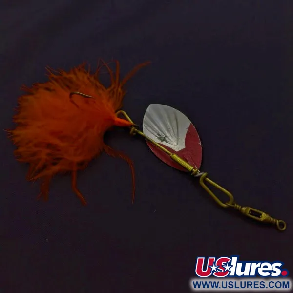 G.M. Skinner 4, 7g nichel/rosso, Cucchiaino rotante #24225