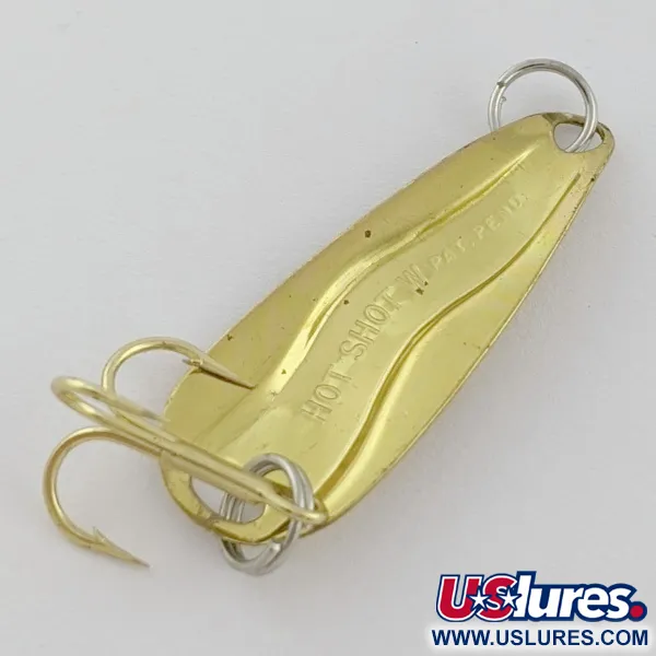 Luhr Jensen Hot Shot W, Oro, 1.3g, Cucchiaino Ondulante #24230