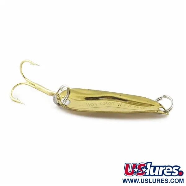 Luhr Jensen Hot Shot W, Oro, 1.3g, Cucchiaino Ondulante #24230
