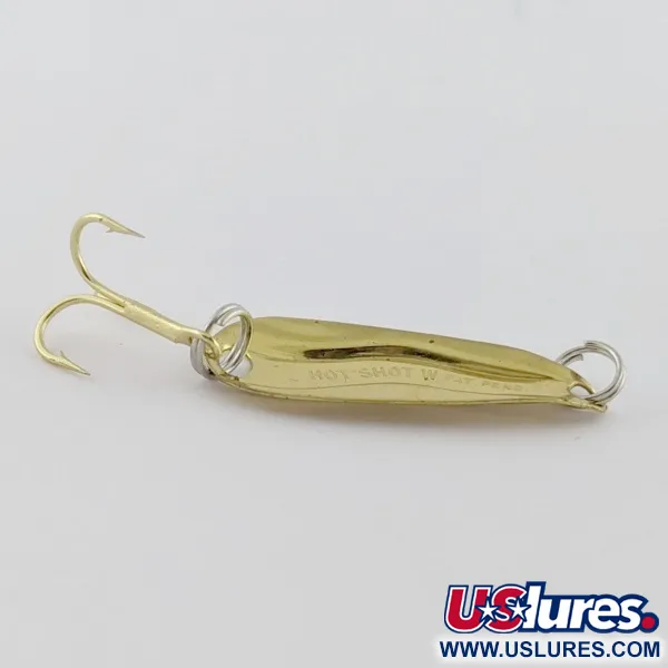 Luhr Jensen Hot Shot W, Oro, 1.3g, Cucchiaino Ondulante #24230