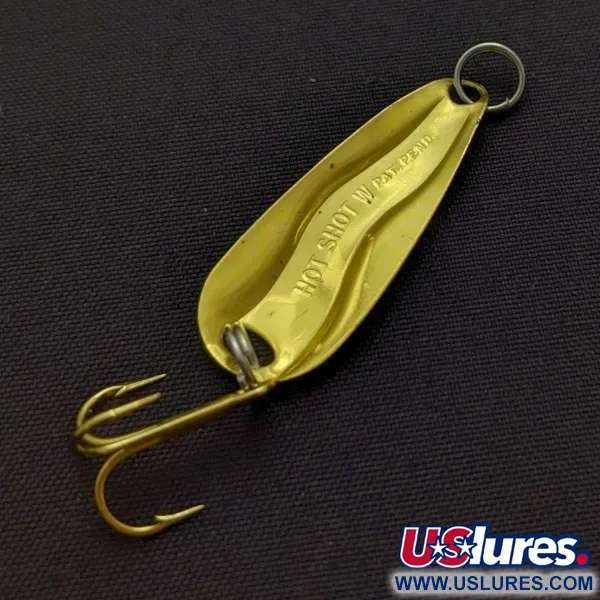Luhr Jensen Hot Shot W, Oro, 1.3g, Cucchiaino Ondulante #24230