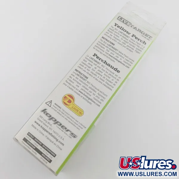 LIVE TARGET Yellow Perch Deep Diving, 35g, Yellow Perch, Esca Artificiale #24236