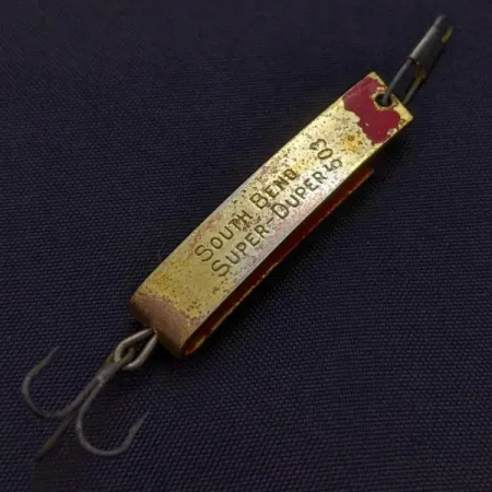 South Bend Super-Duper 503, Oro/Rosso, 4,5g, Cucchiaino #24239