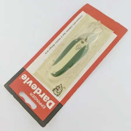 Eppinger Dardevle Sagamore JT Buel, 1/4oz Green Devle, Cucchiaino Ondulante #24246