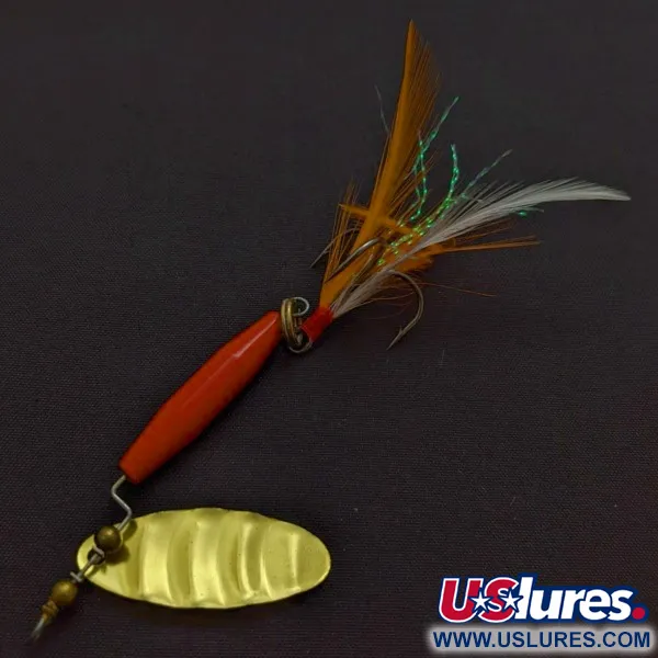 Worth #301, 9g rosso/nero/oro, cucchiaino rotante #24254