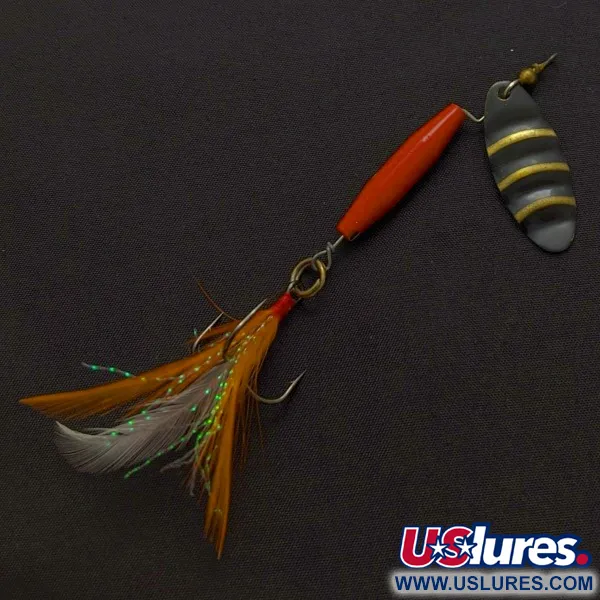 Worth #301, 9g rosso/nero/oro, cucchiaino rotante #24254