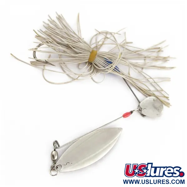 BOOYAH Tandem Counter Strike, Nickel, 1/2 oz (14 g), Spinnerbait #24255
