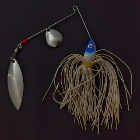 BOOYAH Tandem Counter Strike, Nickel, 1/2 oz (14 g), Spinnerbait #24255