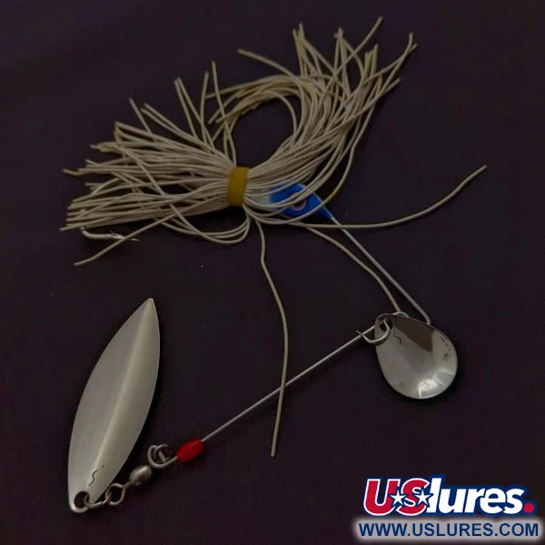 BOOYAH Tandem Counter Strike, Nickel, 1/2 oz (14 g), Spinnerbait #24255