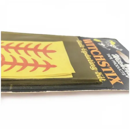 Witchcraft Witchstix Bait Update Kit, Olografico Rosso Impermeabile, Adesivi per Esche #24256