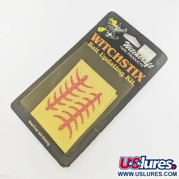 Witchcraft Witchstix Bait Update Kit, Olografico Rosso Impermeabile, Adesivi per Esche #24256