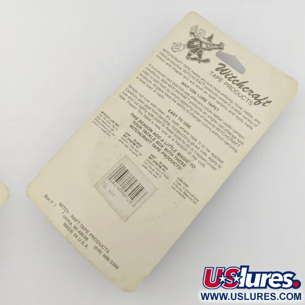 Witchcraft Witchstix, ologramma giallo/verde, nastro smerlato per esche #24257