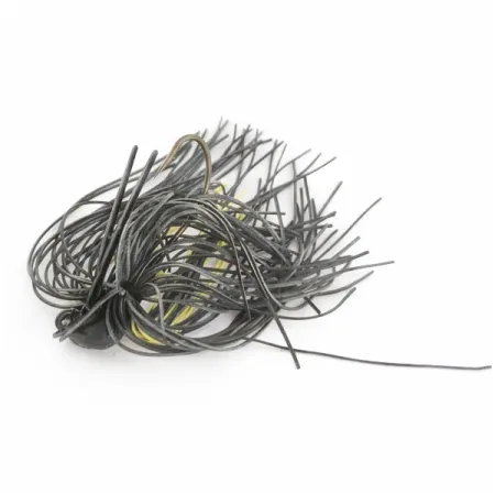 Arkie Bass Jig, 1/2 oz (14g) Nero e Giallo, Jig per Bass Fishing #24260