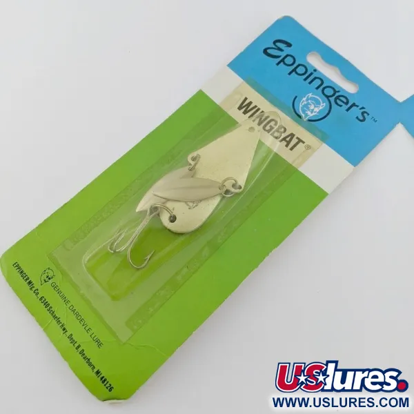 Eppinger Wingbat, 14g bianco/nickel, cucchiaino ondulante #24264
