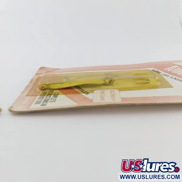 Luhr Jensen Alpena Diamond, 4g, Glo-Flo Green stripe, Cucchiaino #24265