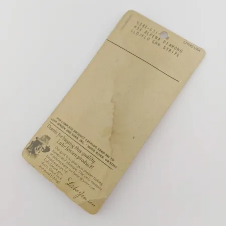 Luhr Jensen Alpena Diamond, 4g, Glo-Flo Green stripe, Cucchiaino #24265