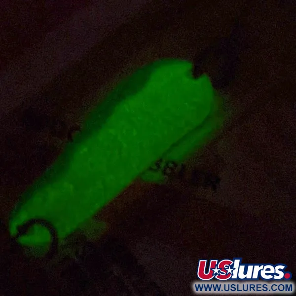 Luhr Jensen Alpena Diamond, 4g, Glo-Flo Green stripe, Cucchiaino #24265