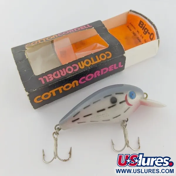 Cotton Cordell Big O, 14g, Blue eyes Bar Fish, Crankbait #24266