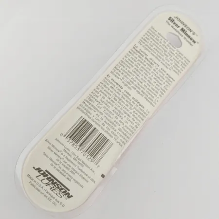 Johnson Silver Minnow, 21g Verde/Arancio/Nickel, Cucchiaino Ondulante #24267