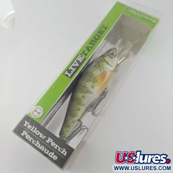 LiveTarget Yellow Perch 16, 90g, Yellow Perch, Artificiale Deep Diver #24273