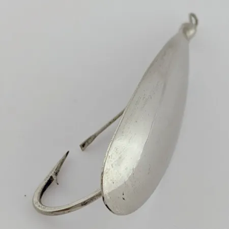 Johnson Silver Minnow Weedless, 12g Nickel, Cucchiaino Ondulante #24285