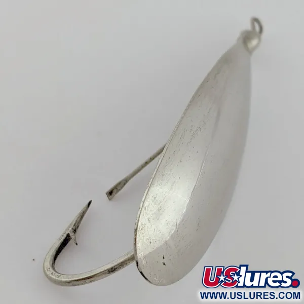 Johnson Silver Minnow Weedless, 12g Nickel, Cucchiaino Ondulante #24285