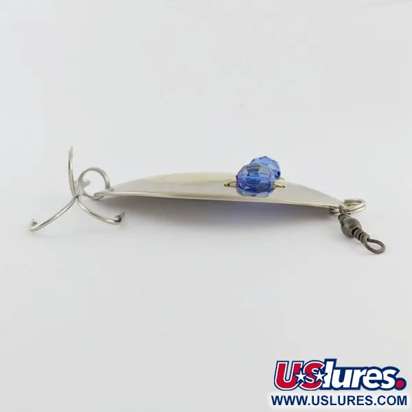 Hofschneider Red Eye Wiggler, 25g Argento/Ottone, Cucchiaino Ondulante #24287