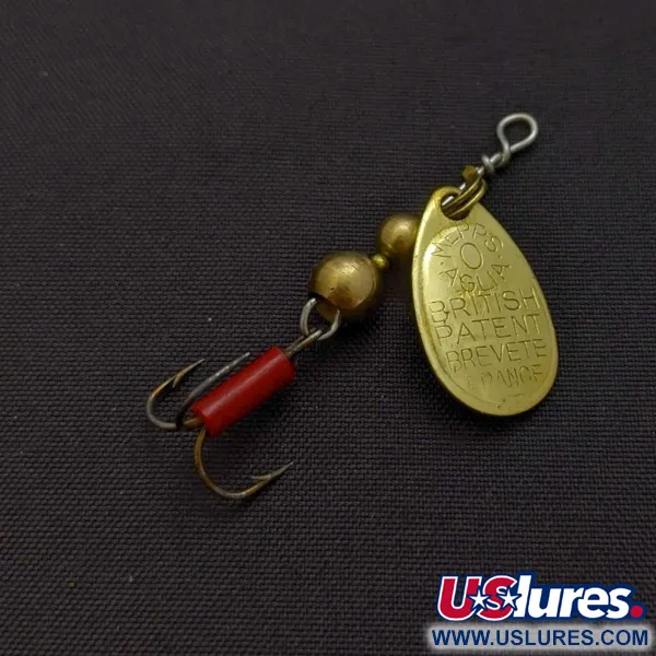 Mepps Aglia 0, Oro, 2,5g, Cucchiaino rotante #24289