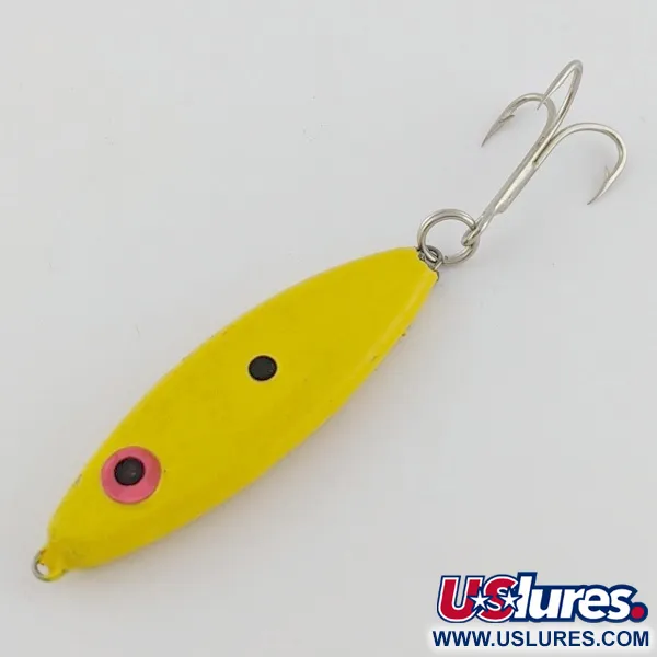 Worth Slab Jig, 32g (1 1/4 oz), Giallo, Jigging Spoon #24293