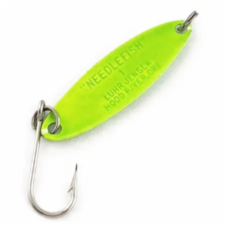 Luhr Jensen Needlefish 1, Verde 2g, Cucchiaino da Traina #24324