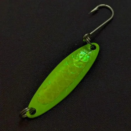 Luhr Jensen Needlefish 1, Verde 2g, Cucchiaino da Traina #24324