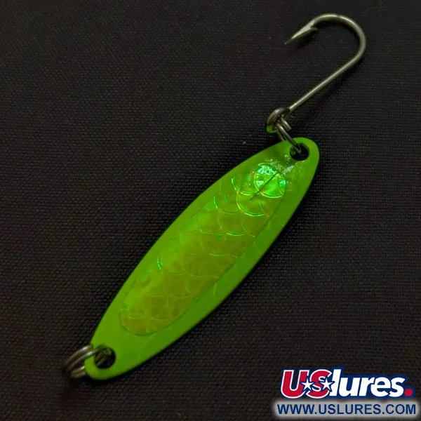 Luhr Jensen Needlefish 1, Verde 2g, Cucchiaino da Traina #24324