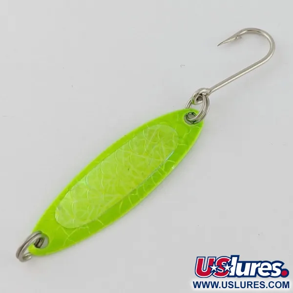Luhr Jensen Needlefish 1, Verde 2g, Cucchiaino da Traina #24324