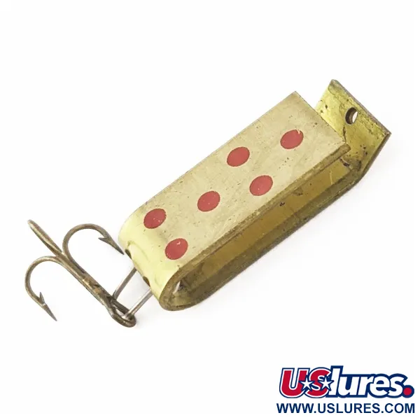 Jake's Lures Lil Jake, 9g oro/rosso, Cucchiaino Ondulante #24326