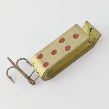 Jake's Lures Lil Jake, 9g oro/rosso, Cucchiaino Ondulante #24326