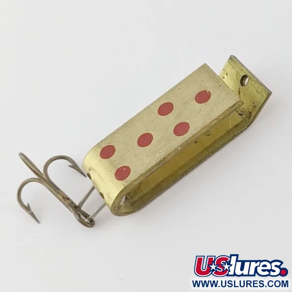 Jake's Lures Lil Jake, 9g oro/rosso, Cucchiaino Ondulante #24326