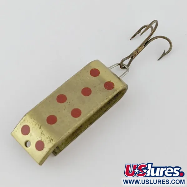 Jake's Lures Lil Jake, 9g oro/rosso, Cucchiaino Ondulante #24326