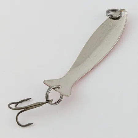 Worth Fly Rod Demon, 1,5g rosso/bianco/nickel, Cucchiaino Ondulante #24331