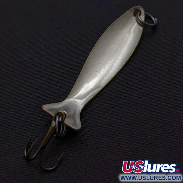 Worth Fly Rod Demon, 1,5g rosso/bianco/nickel, Cucchiaino Ondulante #24331