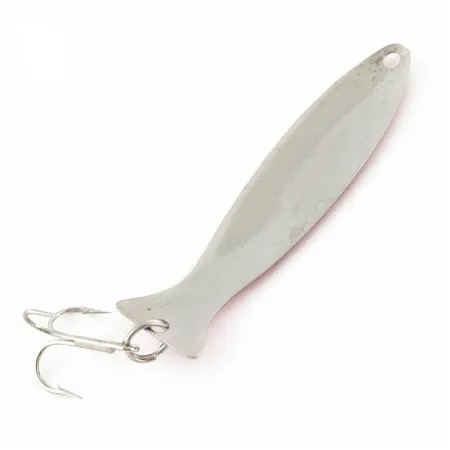 Worth Fly Rod Demon, 2.5g rosso/bianco/nickel, Cucchiaino ondulante #24332