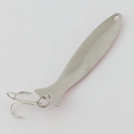 Worth Fly Rod Demon, 2.5g rosso/bianco/nickel, Cucchiaino ondulante #24332