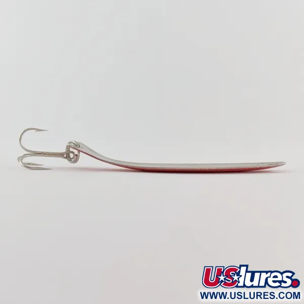 Worth Fly Rod Demon, 2.5g rosso/bianco/nickel, Cucchiaino ondulante #24332