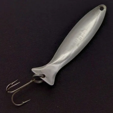 Worth Fly Rod Demon, 2.5g rosso/bianco/nickel, Cucchiaino ondulante #24332