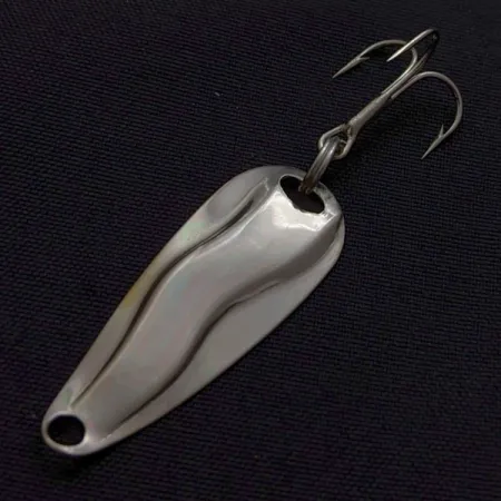 Luhr Jensen Hot Shot W, Nichel, 1,3g, Cucchiaino Ondulato #24333